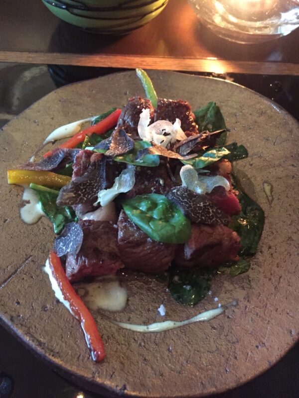 和牛のわさび風味