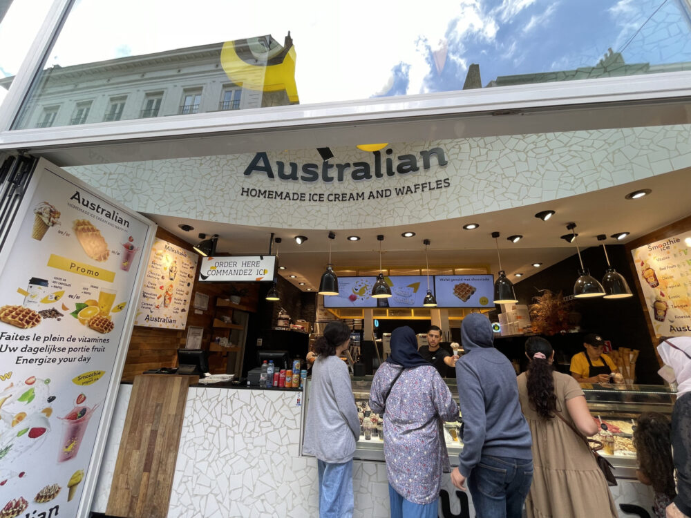 美味しいワッフル屋さん