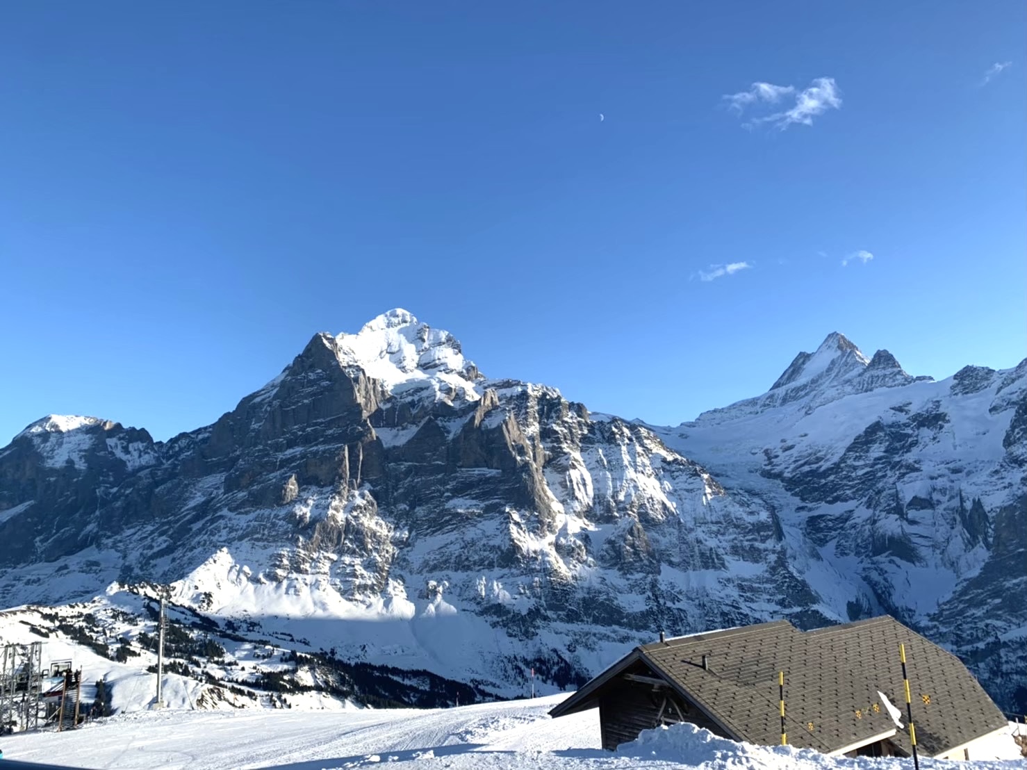 テラス席からの景色