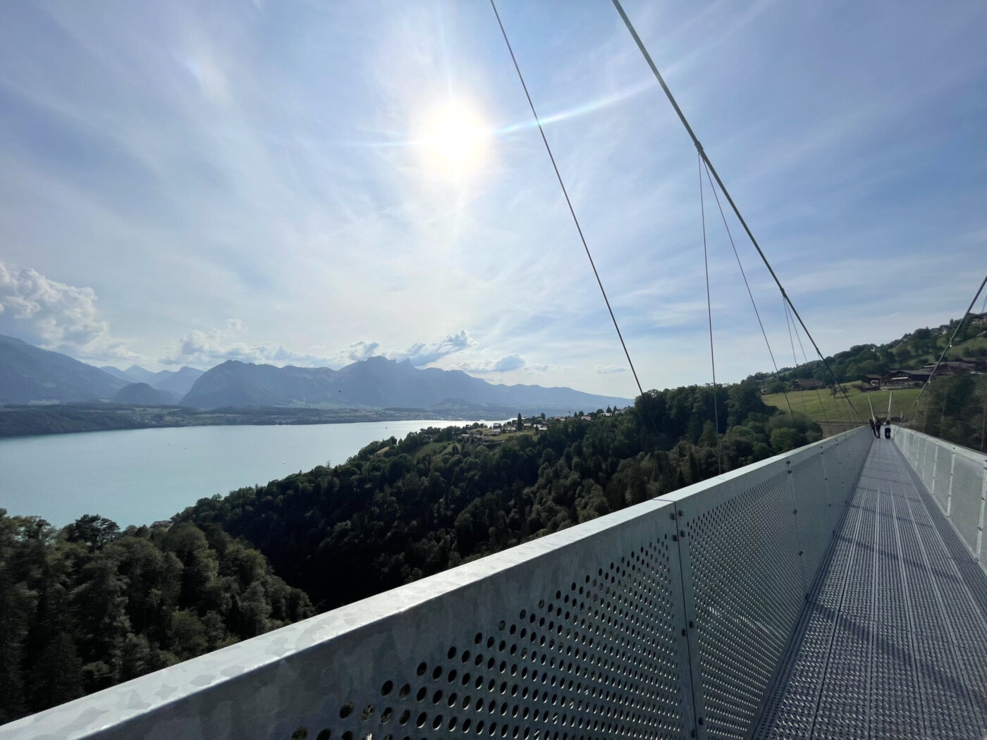 Panorama bridge Sigriswilからの景色