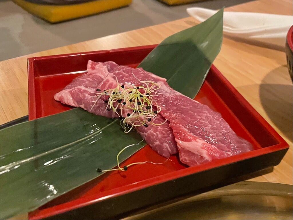 Kasaiで頼んだ豚肉