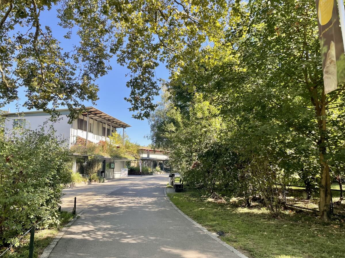 Tierpark Lange Erlen園内の様子