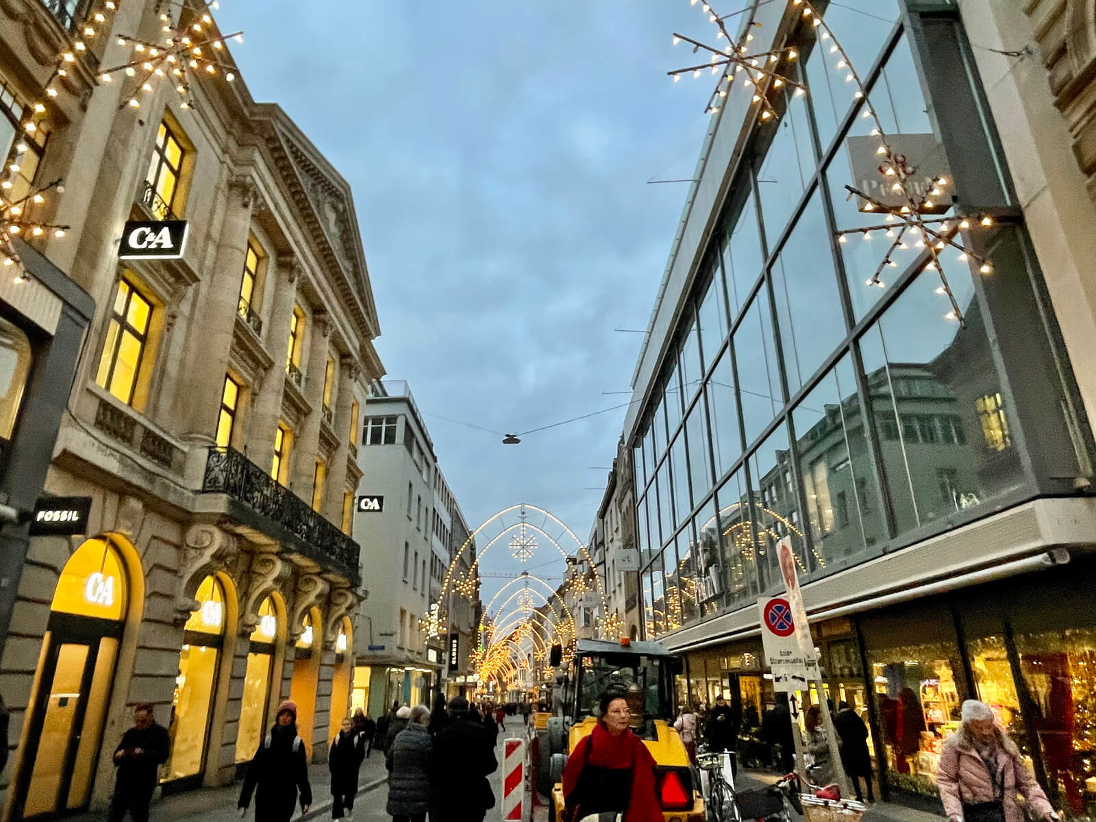 クリスマスのFreie strasse