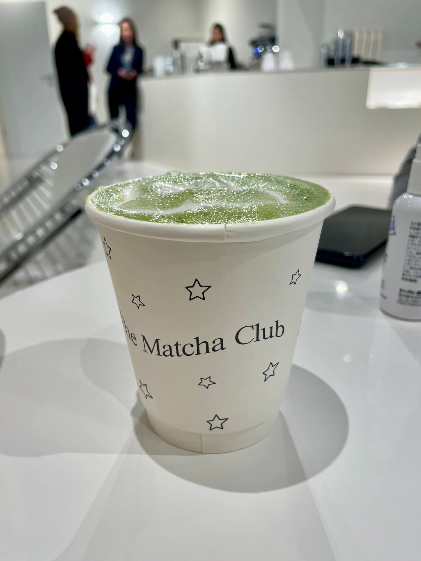 The Matcha Clubで飲んだ抹茶ラテ