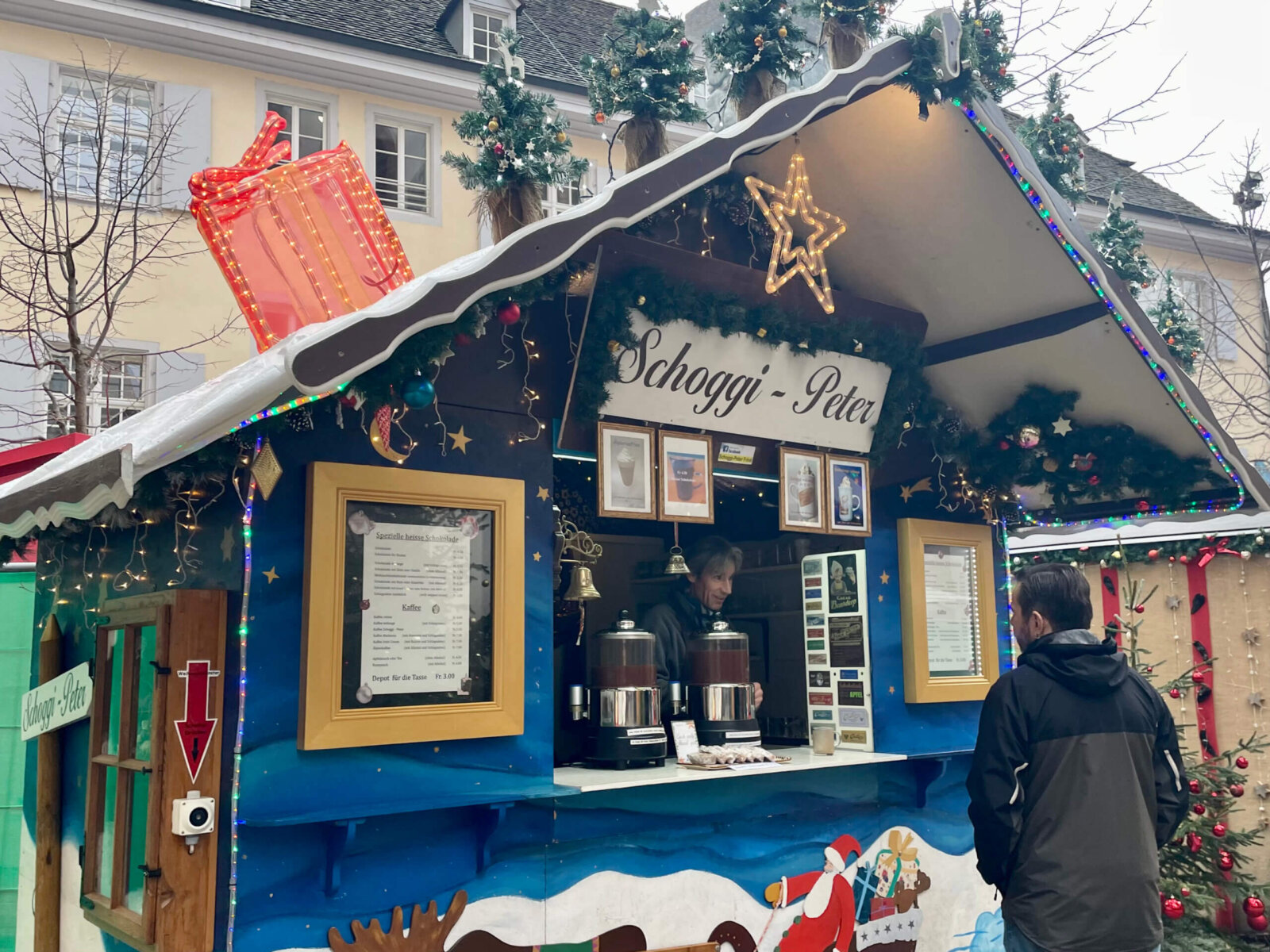 ホットチョコレートのお店