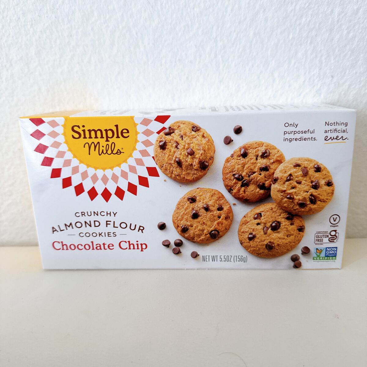 Simple Mills アーモンドパウダークッキー（チョコチップ / 156g）