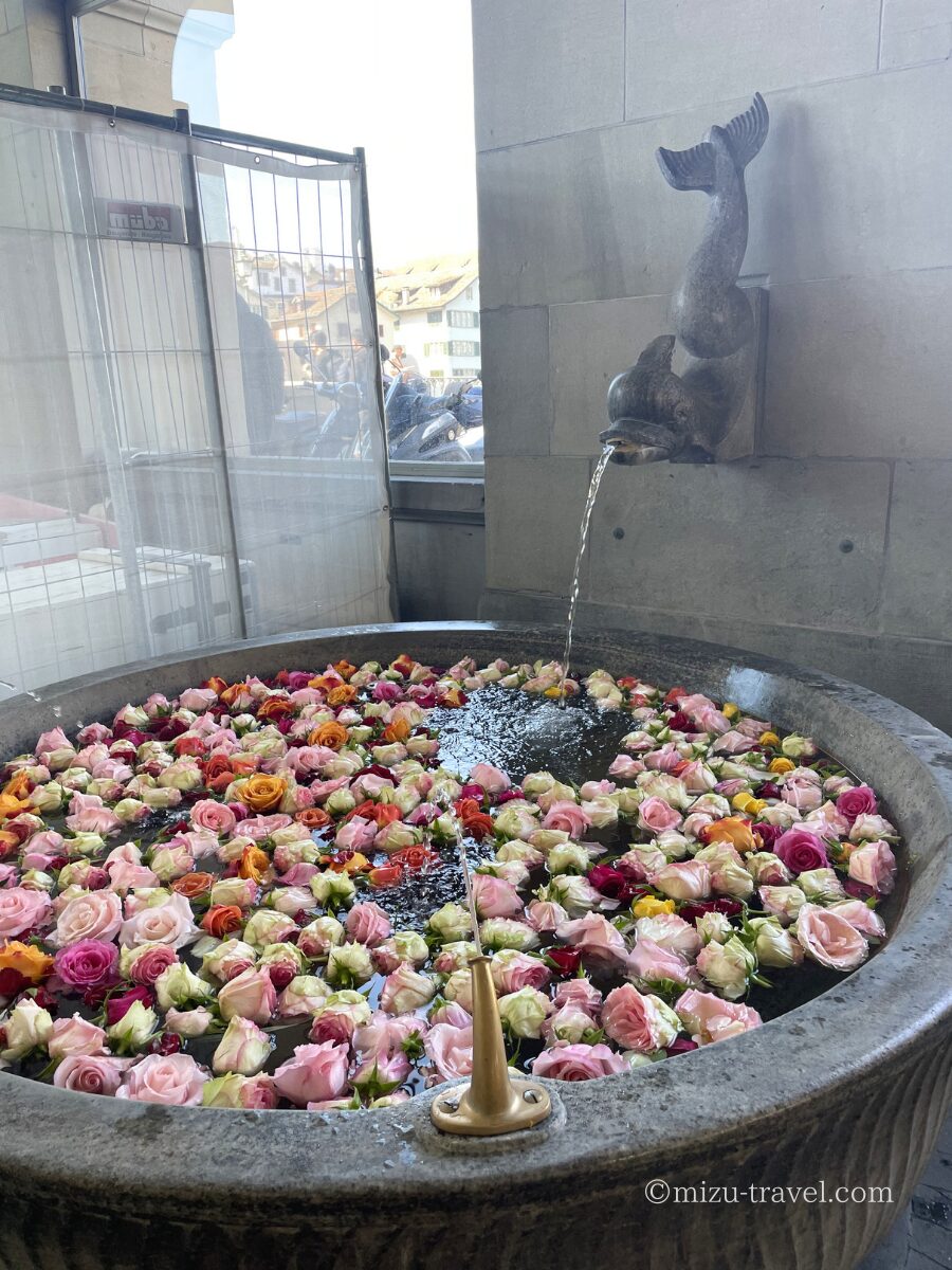 Helmhausのローズファウンテン