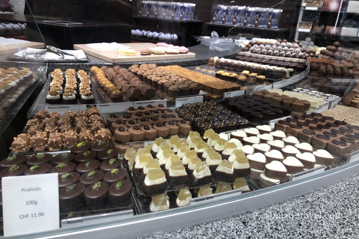 Läderach(レダラッハ)のチョコレート