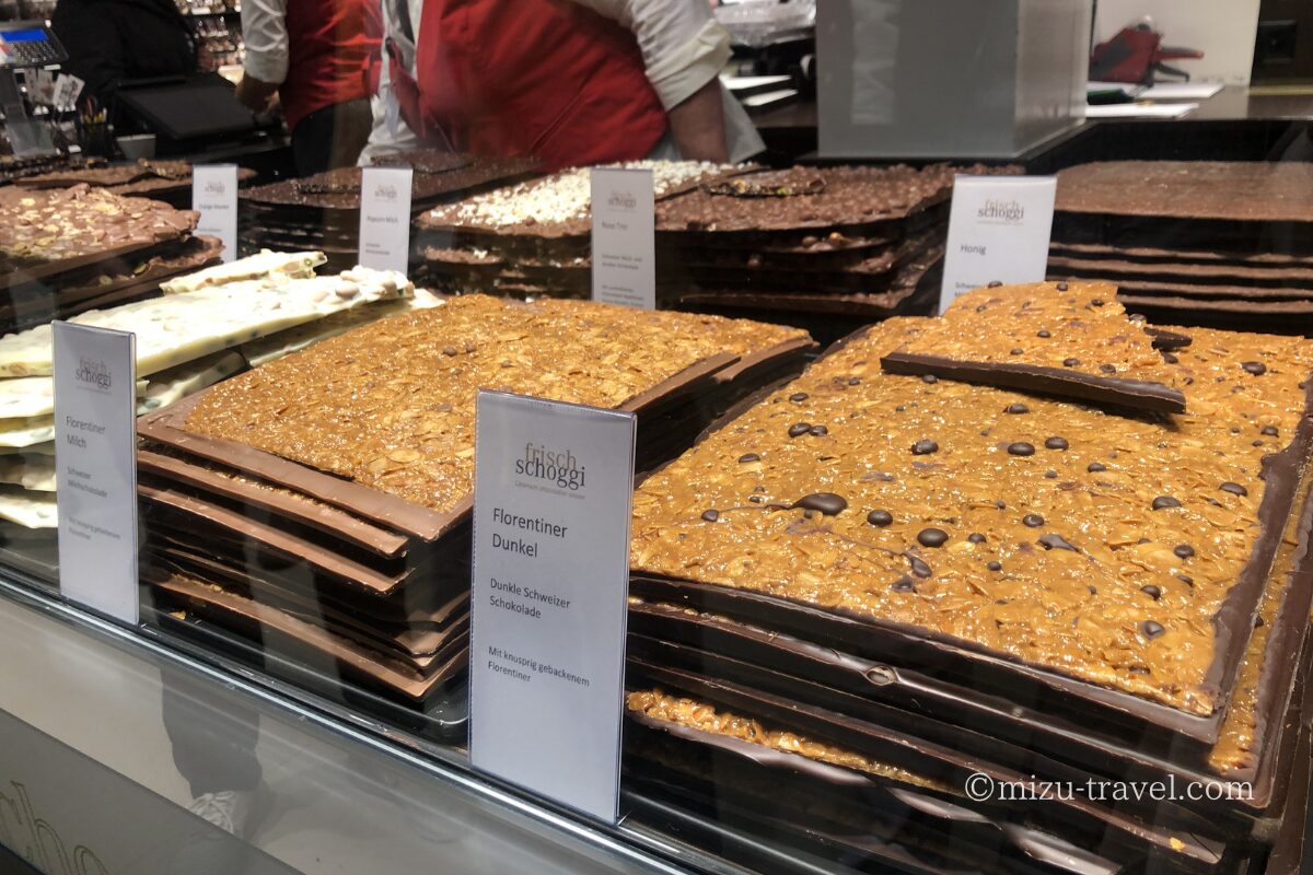 量り売りのチョコレート